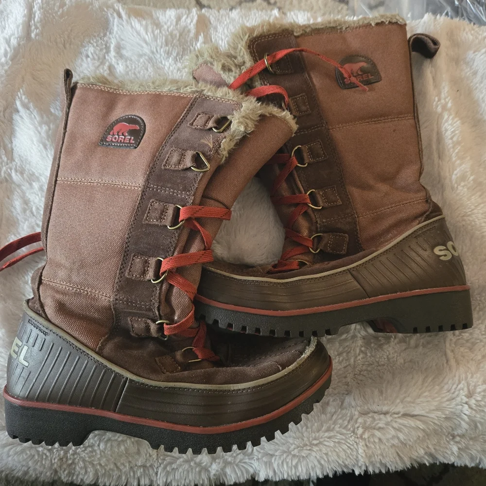 Sorel Tivoli High I Brown Size 8